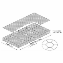 Galfan ZnAl Heavy galvanized gabion box mattress wire mesh stone cage Hexagonal hole Sack Gabion reinforce mesh
